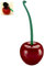 Cherry Toilet Brush Creative Fruit Shape Toilet Brush And Holder Toilet Cleaning Tool Nice