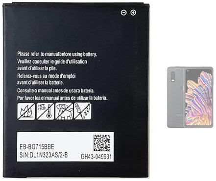 Aousavo EB-BG715BBE ersatz akku Kompatibel mit Galaxy Xcover Pro (G715F)