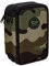 CoolPack 3-Fach Mäppchen Federmappe Federtasche XXL Federtasche Federmappe 3-Fach Schulstiftetui, dreifaches Federmäppchen 44-teilig gefüllte Schüleretui 3-stöckig Motiv: Moro, Soldier, Khaki, E67572