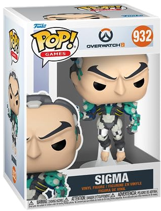 Funko Pop! Games: OverWatch 2 Sigma - Overwatch - Collectable Vinyl Figure - Gift Idea - Official Merchandise - Toys for Kids & Adults - Video Games Fans - Model Figure for Collectors and Display