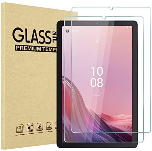 Procase 2 Piezas Protector de Pantalla para Lenovo Tab M9 9 2023, Cristal Templado Compatible con Lenovo Tab M9 TB310FU 2023 9 Pulgadas -Transparente