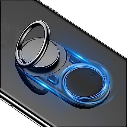 DFV mobile - Holder Ring to Eliminate Anxiety Explodes The Plastic Bubbles with Your Push Button and Rotates The Wheel für Xiaomi Redmi 11 Prime (2022) - Black