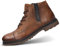bugatti Herren-321-A0U3L-3500-6300-Stiefel Kaltfutter,cognac,45