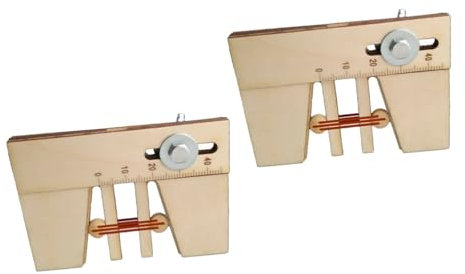 SAFIGLE 2stücke Holz Mooring Tool Für Modellbau Einstellbares Leichtes Anlegewerkzeug Für Holzschiff-Modelle Kompatibel Mit Verschiedenen Segel-Modellen Präzise Für Genaue Anwendung