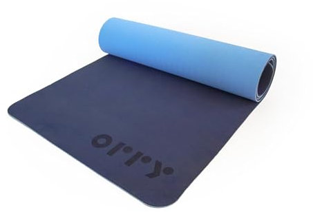 ORRY TPE Yoga-Matte - 72'' x 24 - 6 mm Dicke - Anti-Rutsch (zweifarbig)