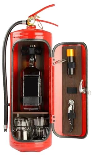 Weinaufbewahrungssystem Feuerlöscher Minibar Für Whisky Liebhaber Weinaufbewahrungsbox Weinschrank Desktop Dekoration Bar WhiskyAufbewahrungsschrank In Feuerlöscherform Mit Schlüsseln