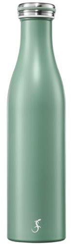 LURCH Isolierflasche aus Edelstahl 0,75 l in Dark Salvia – Die perfekte Trinkflasche für unterwegs
