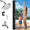 Inoamity Ducha Solar Exterior para Jardín 60L- Ducha Piscina Calentamiento Solar hasta 60°C, con 360° Cabezal de Ducha y Grifo, Fácil Instalación - Ideal para Piscinas, Camping, Playa y Familias