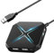 Vocdikficy Estación Acoplamiento HUB USB 10 en 1, Adaptador Audio USB para PC con, Computadoras Portátiles, Computadoras Escritorio, Tarjeta Sonido Estéreo con Interfaz 3,5 mm