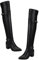 VALICLUD 1 Paio stivali alti alla coscia shoes for women zapatillas de mujer women shoes Stivali invernali per le donne signore stivale lungo da donna stivale lungo con alto Black