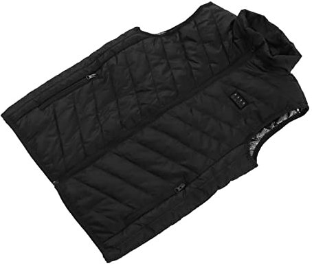 Spacnana Wireless 17 Bereich Elektrische Heizung Weste Komfortable 3 Gangsteuerung Warme Erhitzte Weste für Winterabenteuer (M)