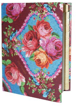 PIP Adress Book A5 Singing Roses