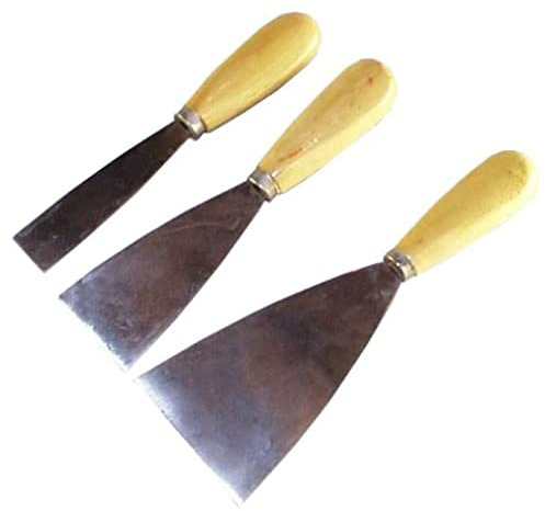 Nespoli 80475 3-teiliges Messer Set für Maler, Klingen aus Edelstahl