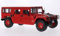 Hummer H1 4-Door Wagon, rot, Modellauto, Fertigmodell, Maisto 1:18