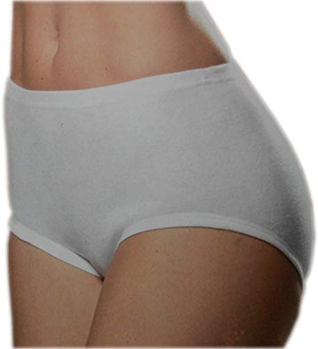 Unbekannt 10 Stück Damen Hüftslip Damenslip Baumwollslip 100% Bio-Baumwolle