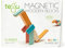 TEGU 5701363 Holzbausteine magnetisch, Holzspiele-Set, orange-blau, Holzspielzeug für Kinder ab 12 Monate