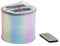 ultron save-E lantern RGB, Solarbetriebene, faltbare LED-Laterne in RGB-Farben, Bis zu 6 Std. Leuchtzeit, Garten, Outdoor, Dekoration, Camping, 10.9 x 12.7 x 2.54 cm, Klar