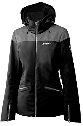 Phenix Damen Virgin Snow Jacket Skijacke, Schwarz, 38