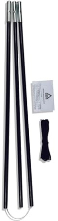 TentSpares - Gelert Corona 6 Fibreglass Tent Pole Repair Kit, Tent Pole Replacement, Tent Poles, Camping Essentials