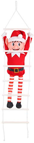 Elves Behavin' Badly Weihnachtself Ladder - hängende Weihnachtsdekoration
