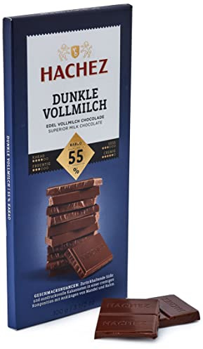 Hachez Tafel Dunkle Vollmilch 55% (100 g)