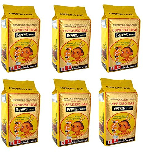 Caffè Passalacqua Grani HAREM Kg 1 x 6 PEZZI