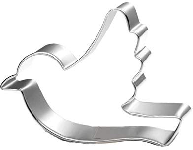 ZDYWY Dove Pigeon Bird Shaped Cookie Cutters