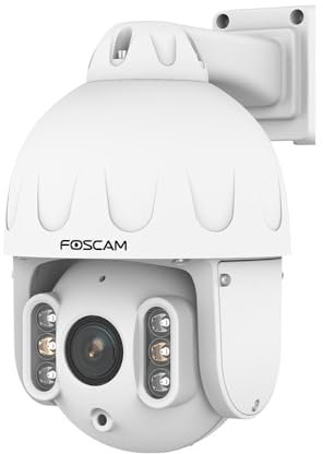 Caméra IP PoE dôme PTZ 8MP - SD8EP Blanc