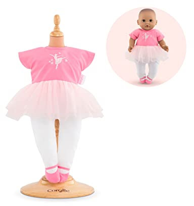 Corolle 9000110400 - Mon Premier Poupon Ballettoutfit, für alle 30cm Babypuppen, ab 18 Monate