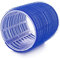 PONIK'S PROFESSIONAL - Haarrollen Lockenwickler, Lockenwickler Selbsthaftend Set, Haar Roller 6 Stücke, Haarrollen Locken 51 mm, Jumbo Größe Haar Lockenwickler, Selbst Griff Locken - Blau