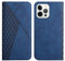 KOUYI Cover per iPhone 13 PRO (6,1 Pollici), Custodia Portafoglio,Cover Libro,Pelle Flip/Folio Case con [Funzione di Supporto] [3-Scheda Slot] [Magnetica] Antiurto (Blu)
