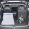 Ahvqevn Memory Foam Camping Matratze für Tesla Model Y/3/X, tragbare Isomatratze, Auto Camping Matratze mit Aufbewahrungstasche und Bettlaken, tragbar platzsparend, für eine Person (Grau)