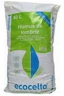Peyca Humus de lombriz 40 litros, abono ecológico para Todo Tipo de Plantas