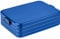 Mepal - Lunchbox Take a Break Large - Brotdose To Go - Für 4 Sandwiches oder 8 Brotscheiben - Meal Prep Box - Essensbox mit Unterteilung - Spülmaschinenfest - 1500 ml - Vivid Blue