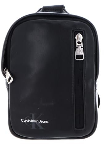 Calvin Klein CKJ Monogram Soft Phone Crossbody Black