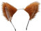 Serre-tête en Peluche avec Oreilles de Renard - Oreilles de Chat - pour Cosplay, fête d'halloween