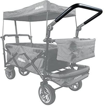 Schiebegriff schwarz Griff Bollerwagen FROSAL Leo Handgriff FROSAL Loki