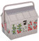 Hobby Gift Aufbewahrungsbox, bestickt, Erdbeer-Gewächshaus