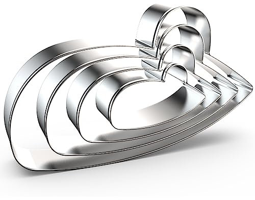 Ausstechformen-Set Maus – 12,7 cm, 10,2 cm, 7,6 cm, 5,1 cm – 4-teilig – Edelstahl