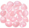 Quarzo Rosa Pietra Naturale Quarzo Rosa Trasparente Pietre di Quarzo Rosa Naturale Quarzo Rosa Trasparente, 2-3cm Quarzo Rosa Set da 100g di Quarzo Rosa Pietra Naturale （Numero Casuale）