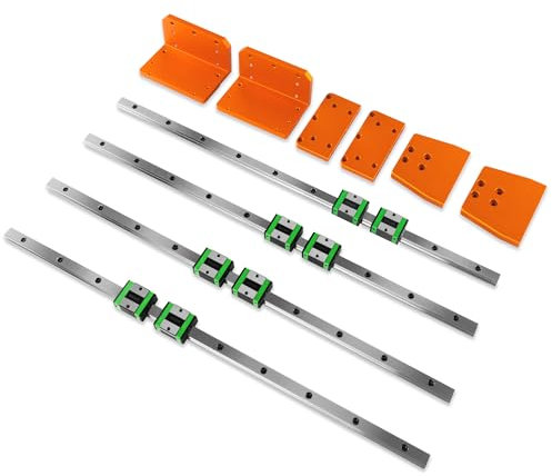 FoxAlien X & Y Achse Linearschienen Upgrade Kit für XE-PRO CNC Fräs/Fräsmaschine
