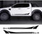 2PCS Car Door Side Skirt Vinyl 4x4 Stickers, for F=ord, for Ranger Raptor, for Isuzu DMA, for Nissan NAVARA, for Toyota, for Hilux, for Pickup Auto Accessories