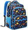 VASCHY Kinderrucksack, Große Wasserfester Rucksack Mädchenfür Vorschule Grundschule Büchertasche Kleinkind Daypack Schwarzer Dinosaurier