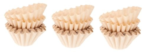LIFKOME 150 Stk Perkolator-kaffeefilter Austausch Des Kaffeekorbs Filterkorb Für Kaffeemaschine Kaffeepapierfilter Filterpapier Kaffeefilter in Kuchenform Handtropffilter Teesieb Schüssel