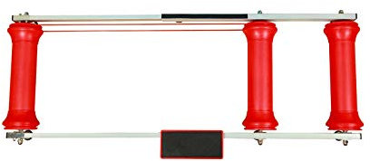WJFLUCK Fahrradtrainer-Ständer, tragbarer Fahrrad-Rollentrainer mit Pedal, Fahrradgestelle und -ständer, Fahrradtrainer-Zubehör, für 24, 26, 28 und 29 Mountainbikes