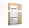 nature-eco 10 Blatt Kraftkarton dickes braunes Kraftpapier DIN A4 extra dick 380 g/m² als Bastelkarton oder Kreativkarton Papier Pappe oder stabiler Karton zum basteln