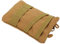 Beutel-Geldbörse, wasserdichte Nylon-EDC-Molle-Hüfttasche für Camping, Wandern, Outdoor-Reisende (Brown)