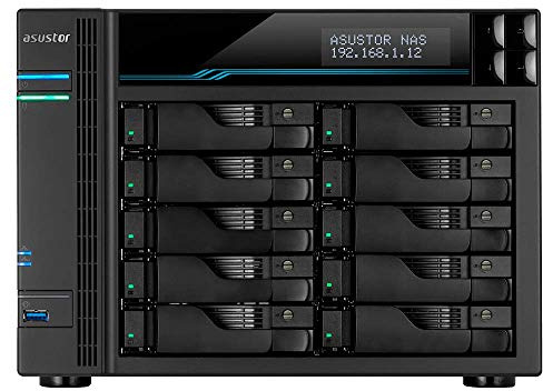 Asustor AS6510T Bundle mit 10x 6TB Seagate IronWolf