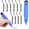 11Pcs Deburring Tool Kit – Durable Handheld Tools for Plastic, and Wood – Ideal for Smoothing Edges