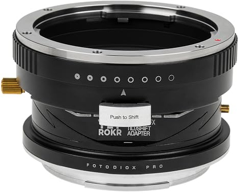 Fotodiox TLT ROKR - Tilt/Shift Adapter für Pentax 645 Autofokus-Objektive, kompatibel mit Fuji G Kameras